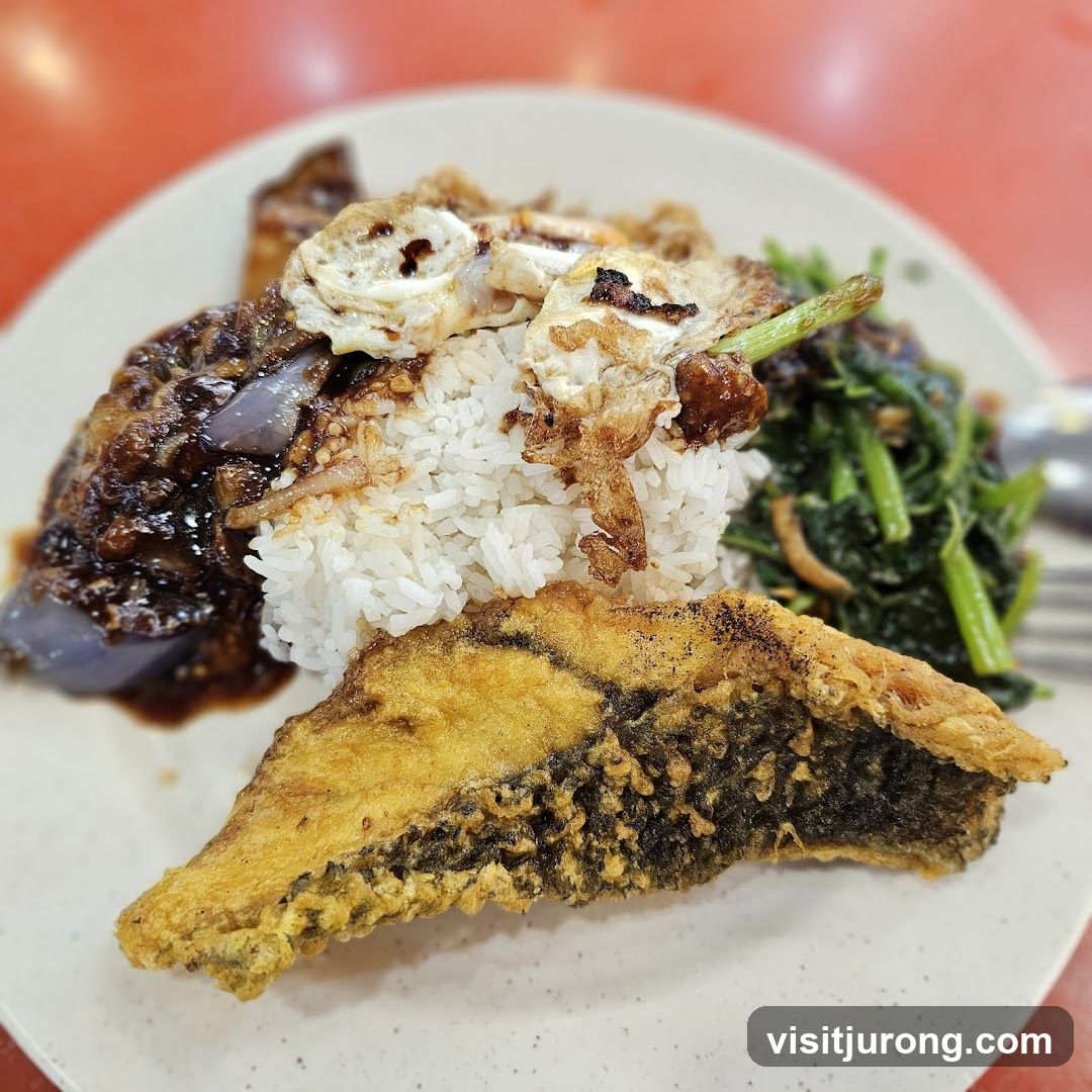 Fish and Rice Plate