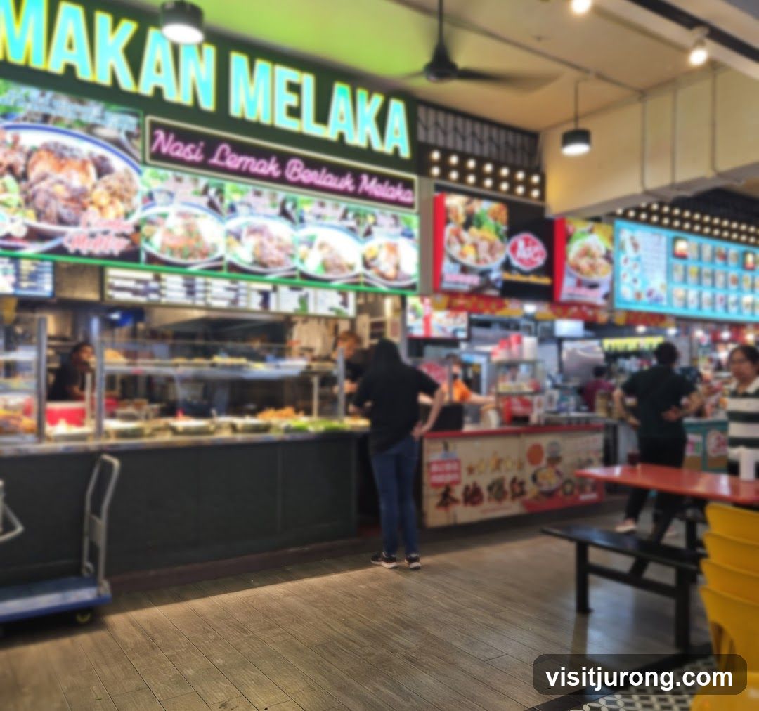Food court stalls
