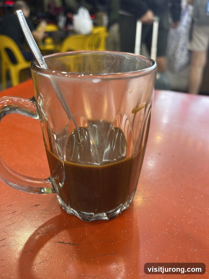 Coffee in a Glass Mug