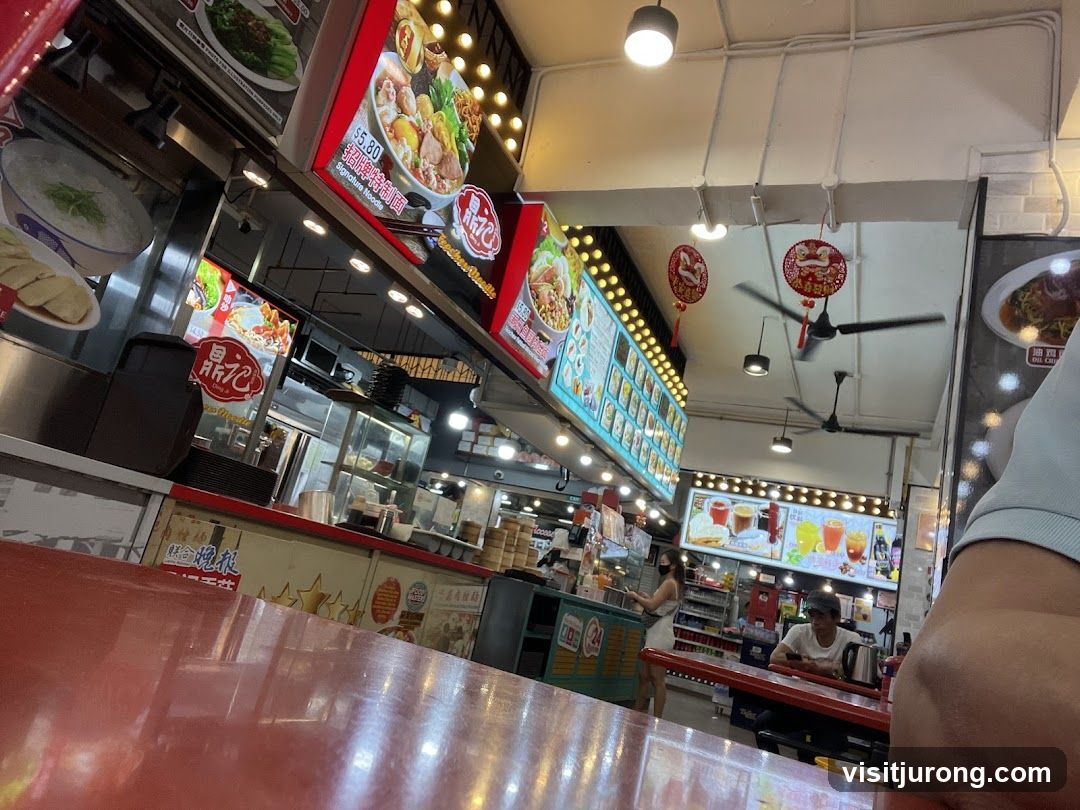 Food Stall Interior