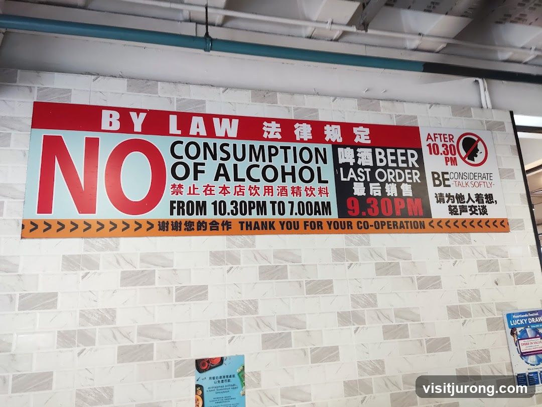 No Alcohol Consumption Sign