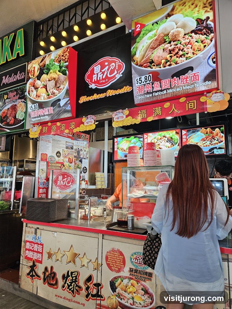 Noodle Stall Display