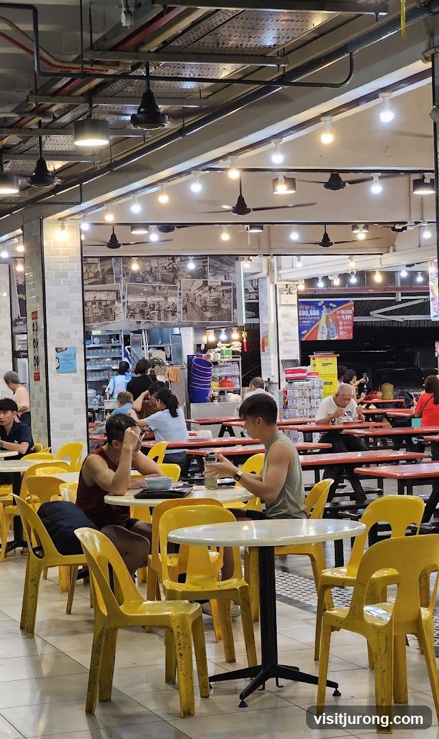 Busy Food Court