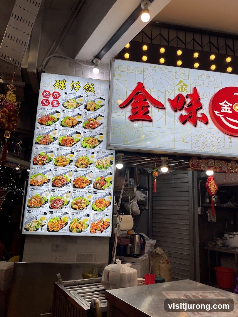 Food Stall Menu