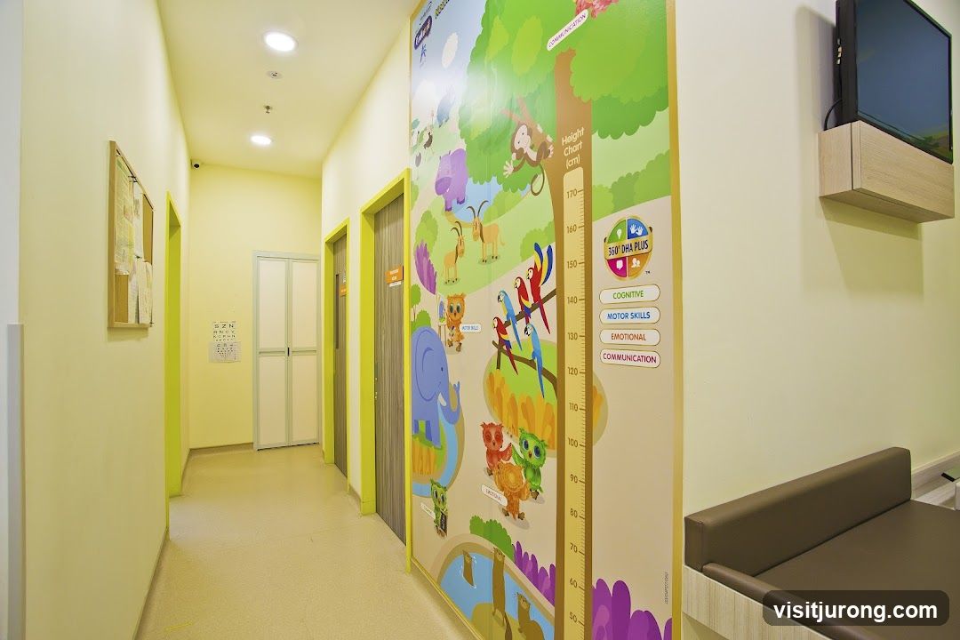 Hallway with Children's Height Chart