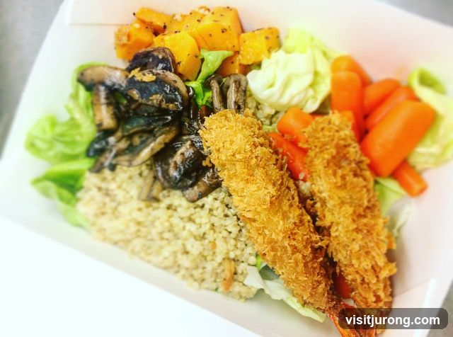 Fried Shrimp Bowl