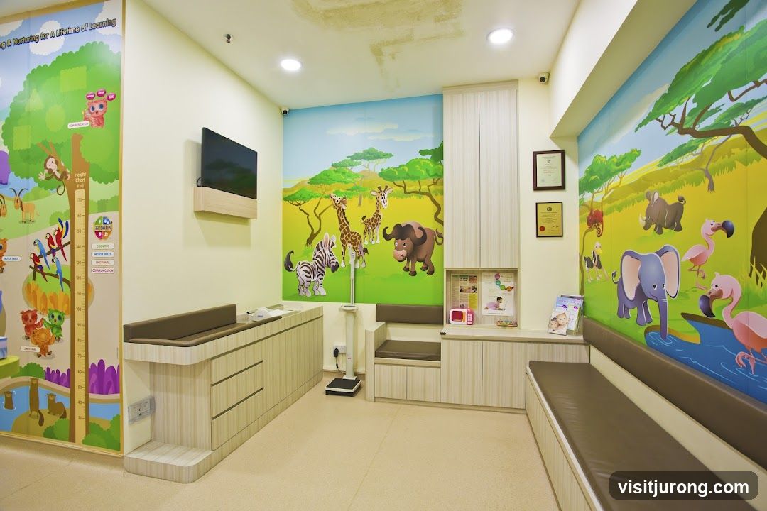 Children's clinic waiting area
