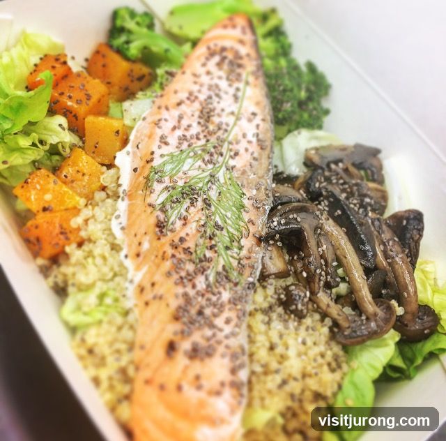 Salmon and Quinoa Bowl