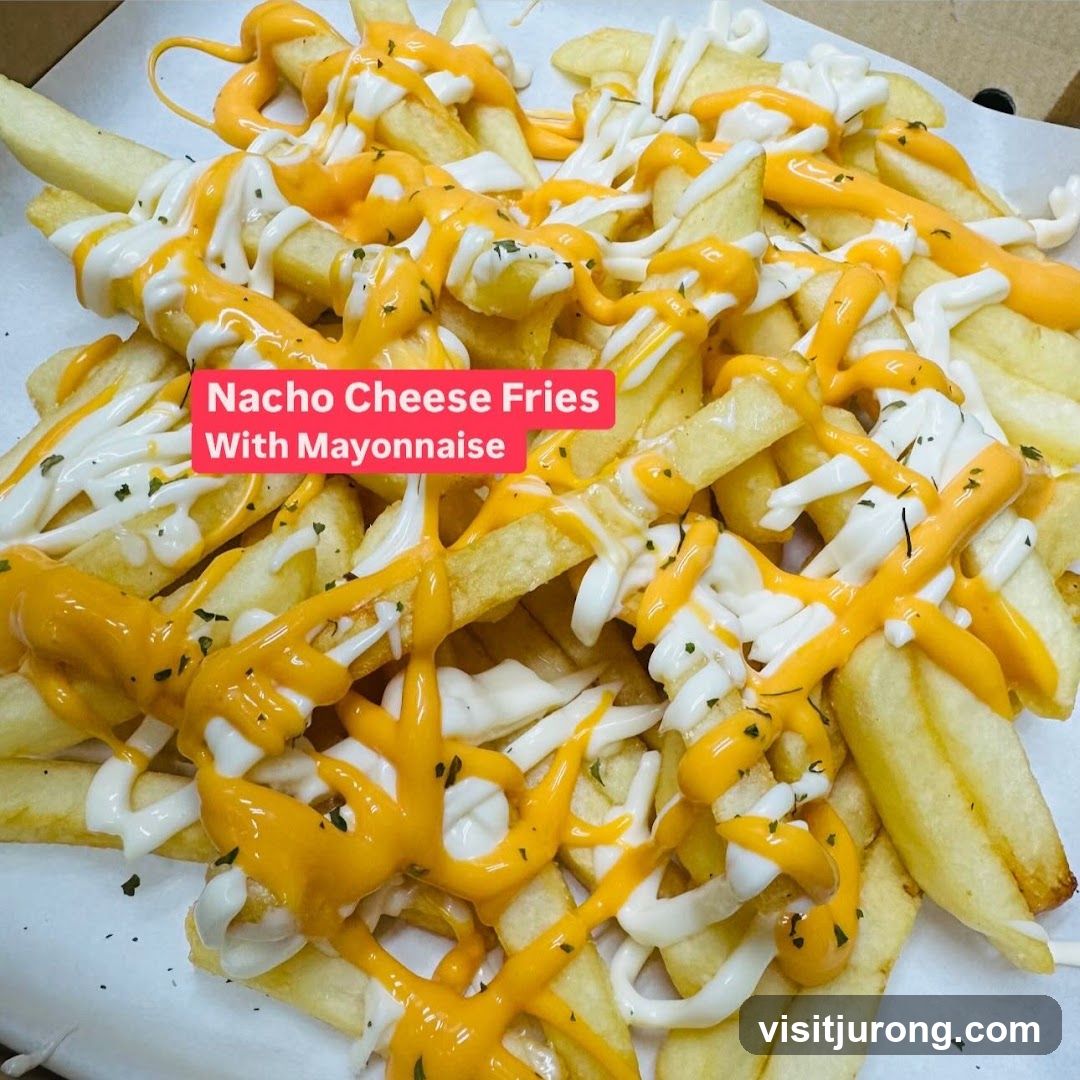 Nacho Cheese Fries With Mayonnaise