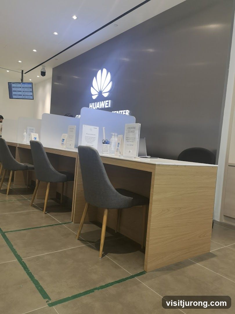 Huawei Service Center Counter