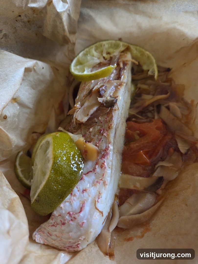 Fish with Lime and Vegetables