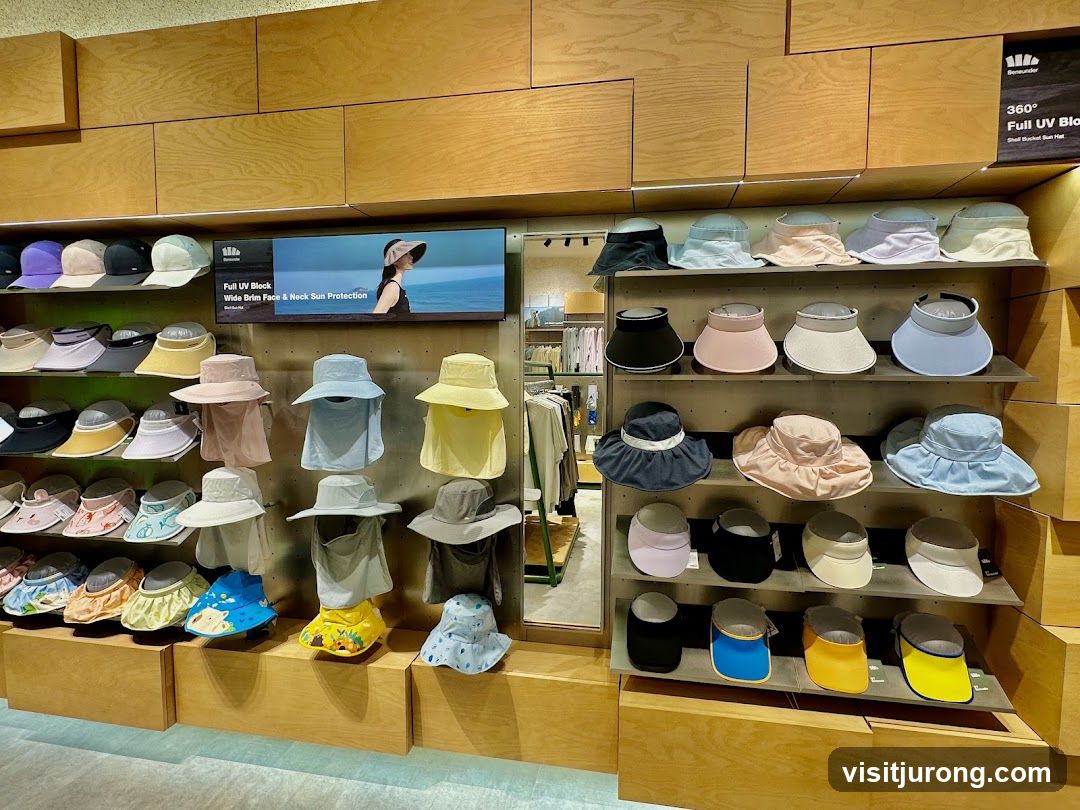 Sun Hats Display