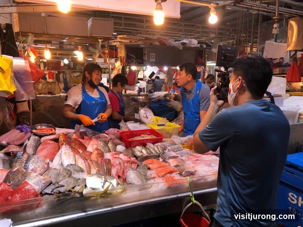 Fish Market Filming