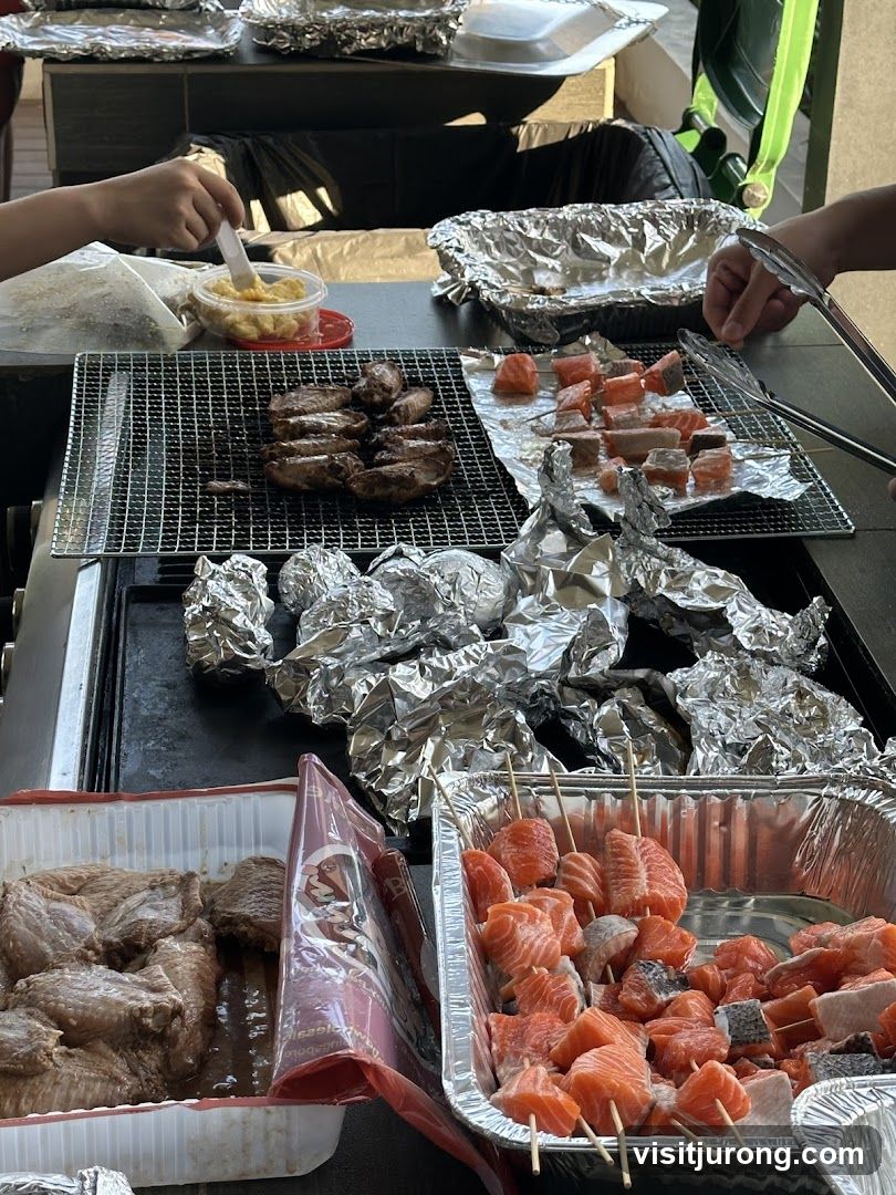 Outdoor Grilling Station