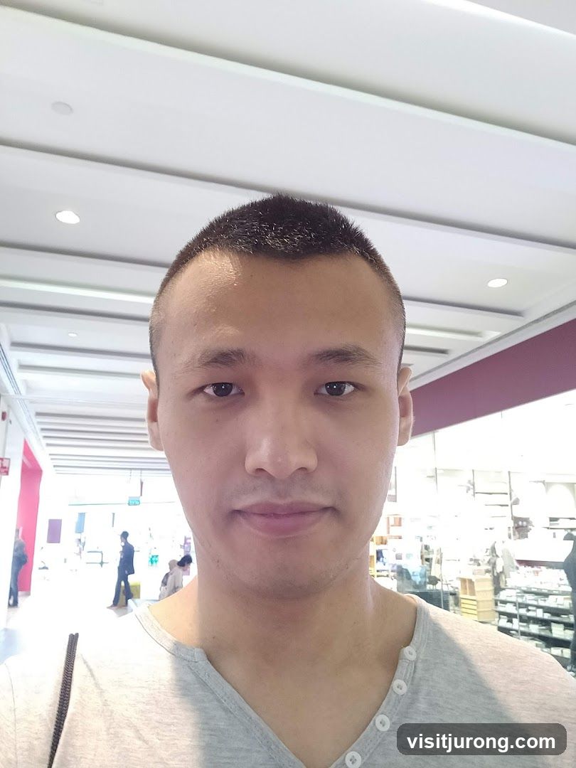 Man in a mall