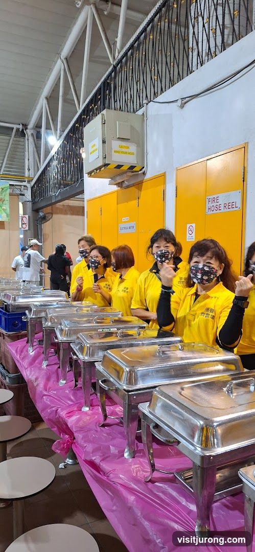 Catering Setup with Staff