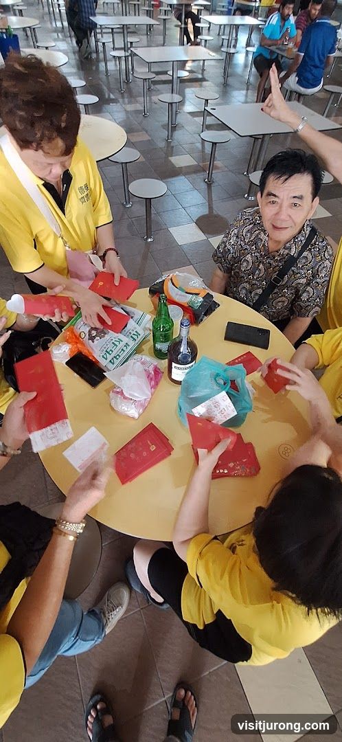 People gathered around a table