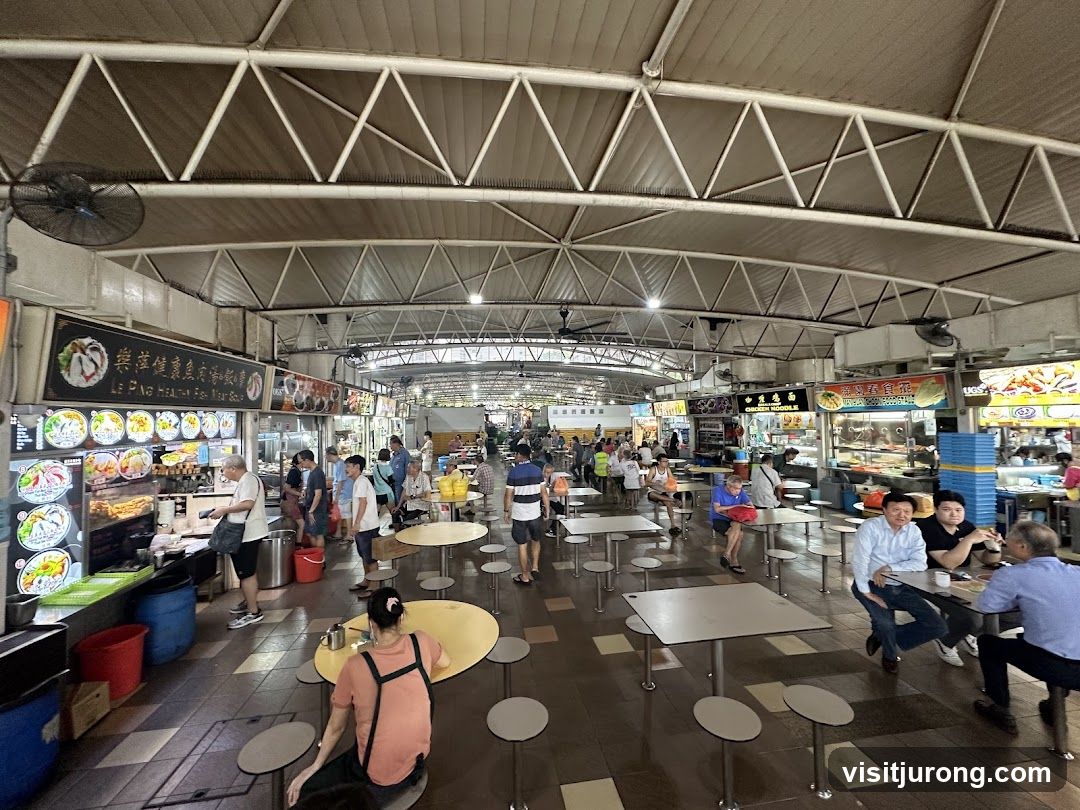 Busy Food Court