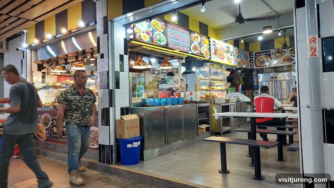Food Stall with Menu Displays