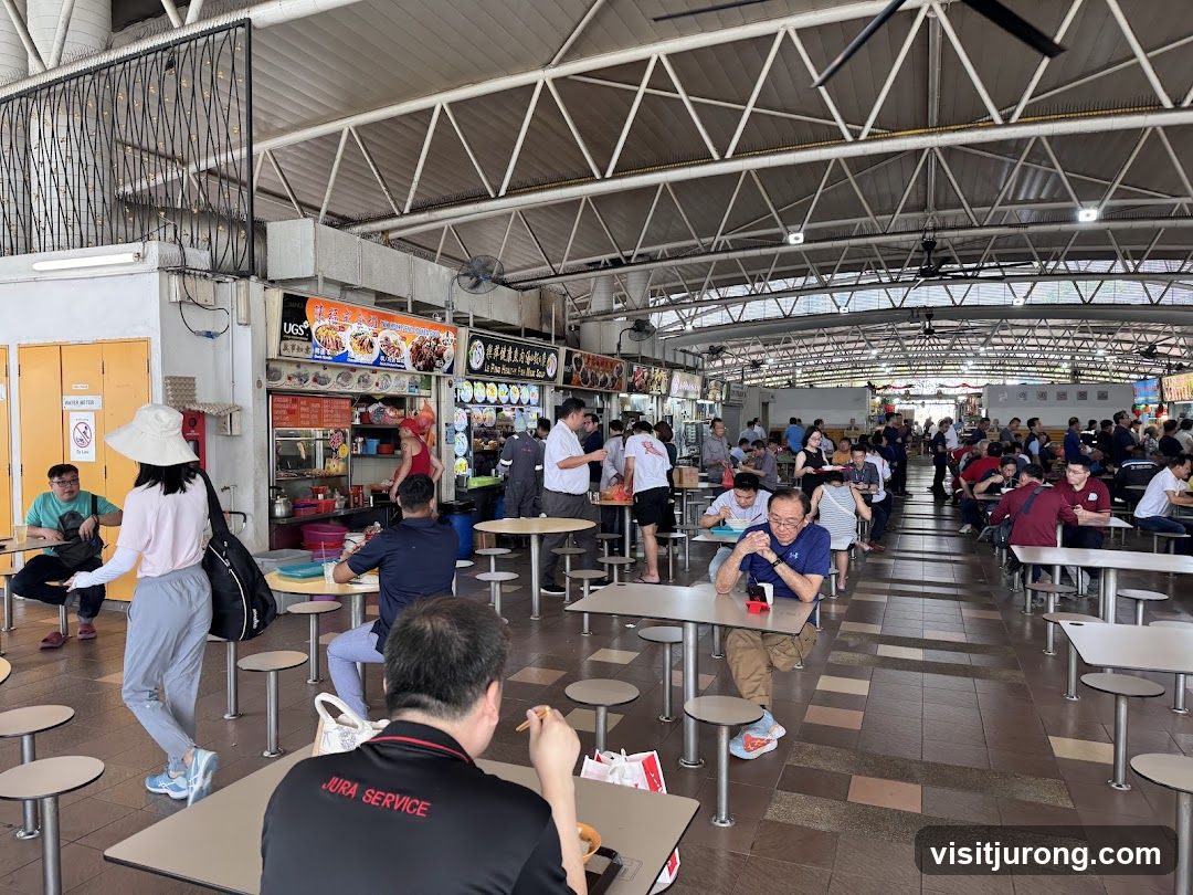 Busy Food Court