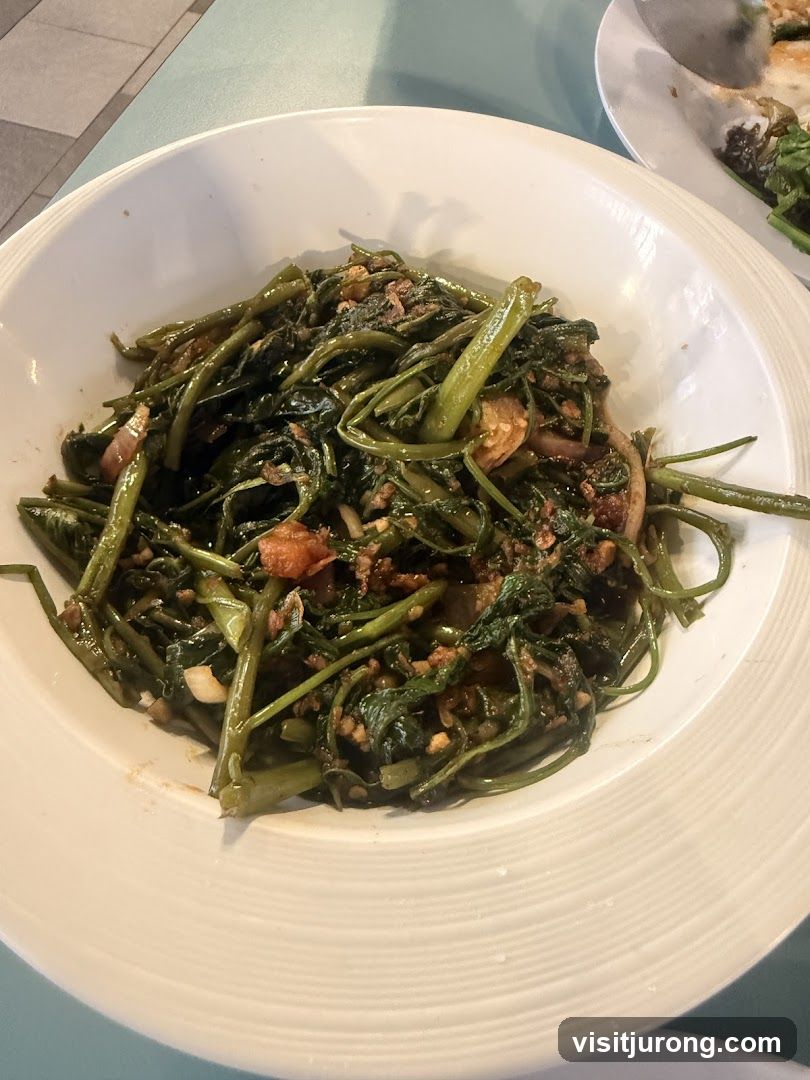 Stir-fried Water Spinach