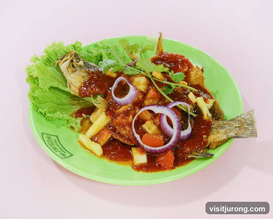 Fried Fish with Sweet and Sour Sauce