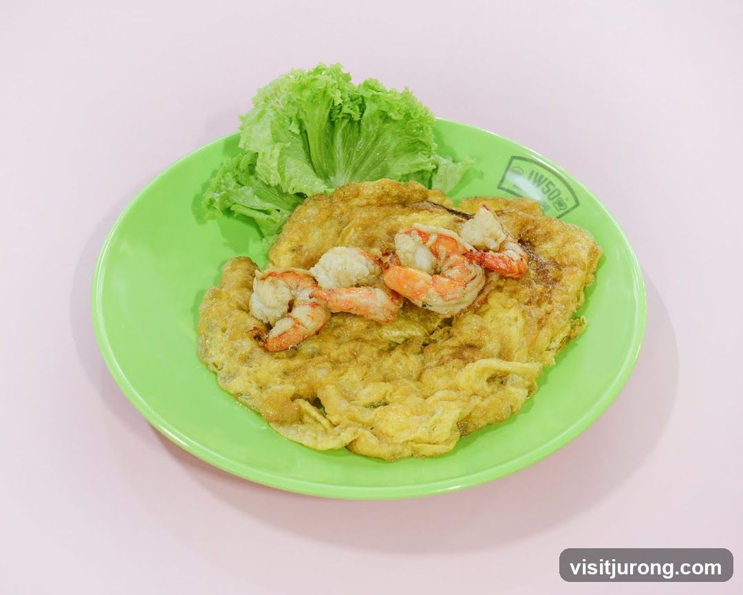 Omelette with Shrimp