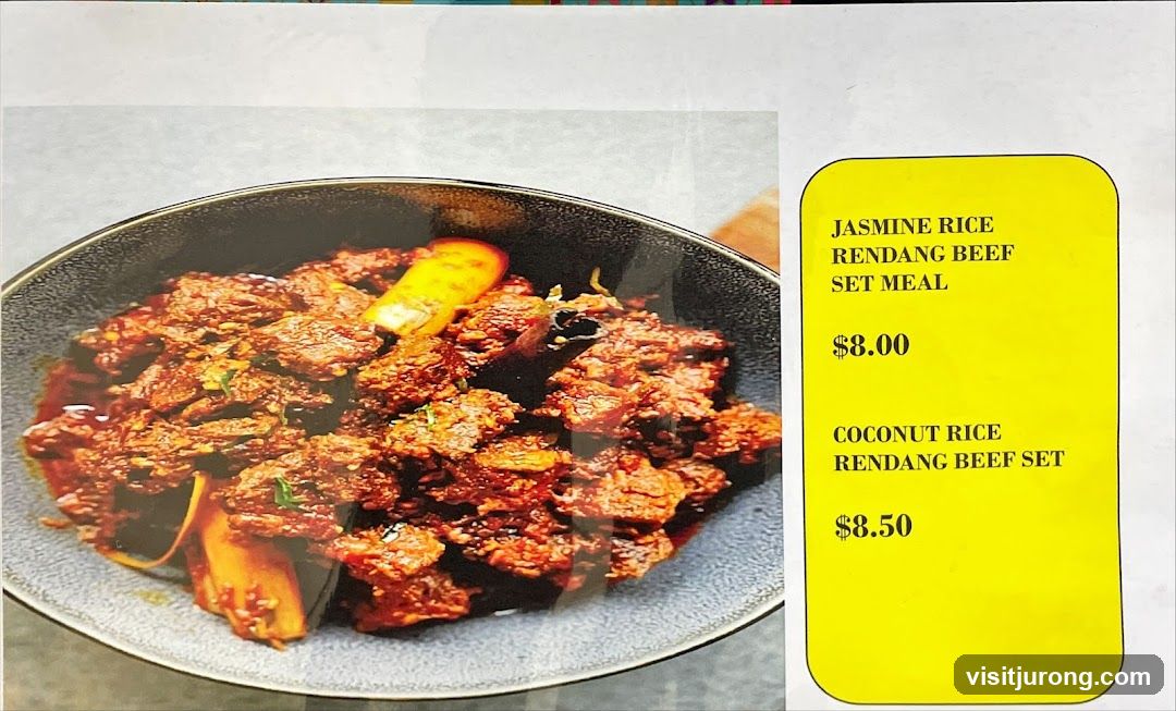 Rendang Beef Set Meals