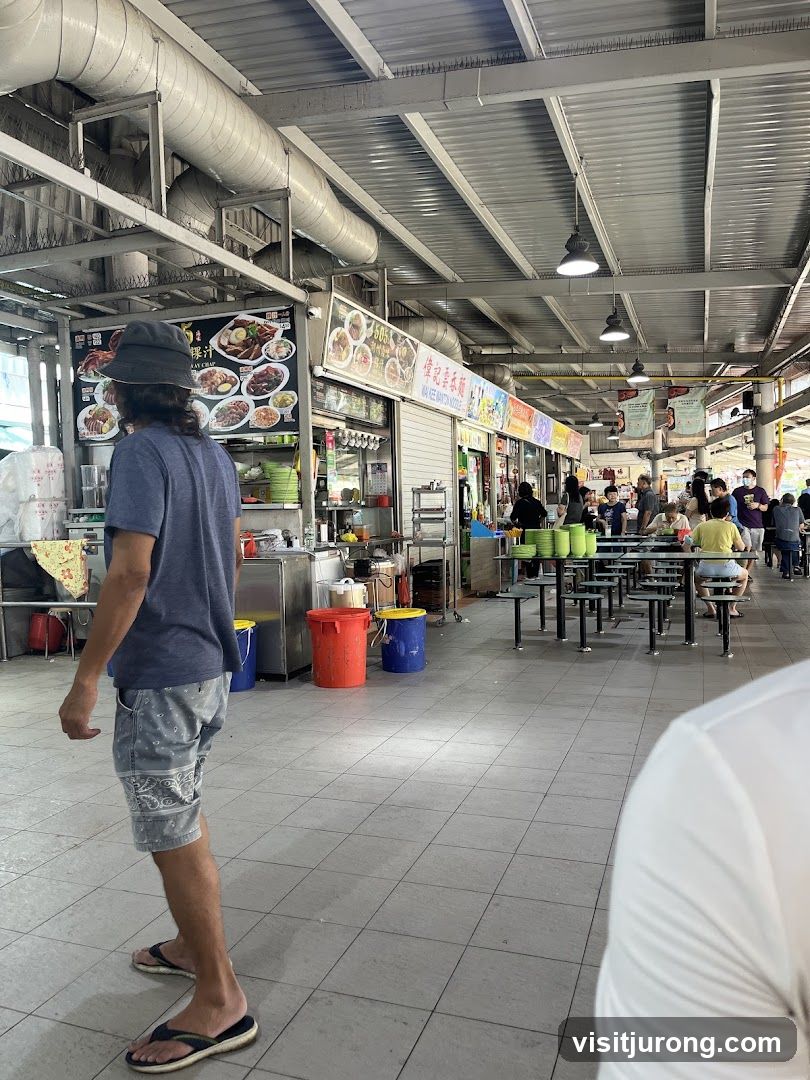 Food court stalls