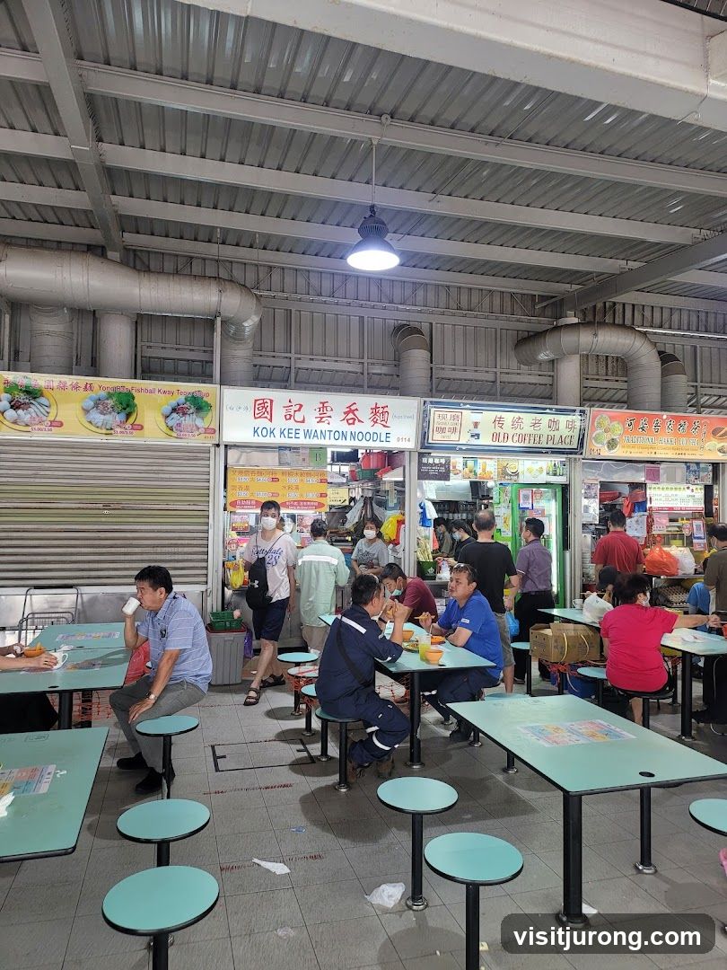 Food Court Scene