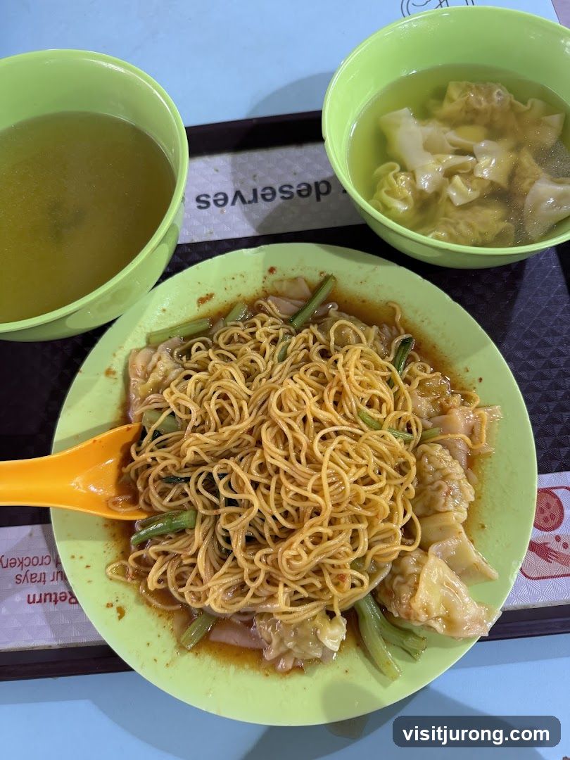 Noodles with Wontons