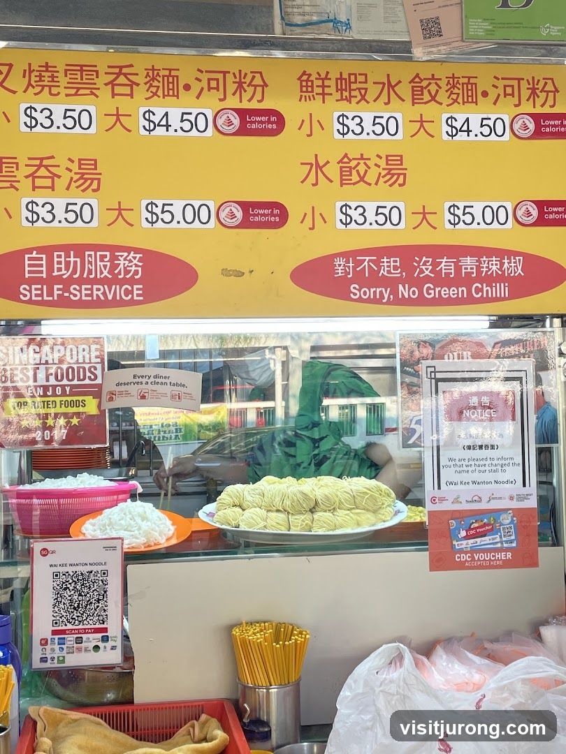 Food Stall Menu and Offerings
