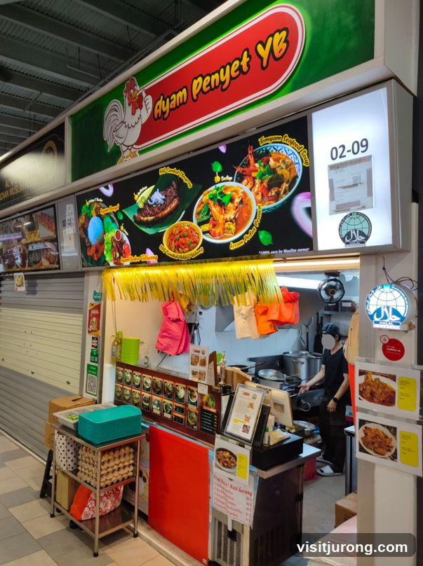 Ayam Penyit YB Food Stall