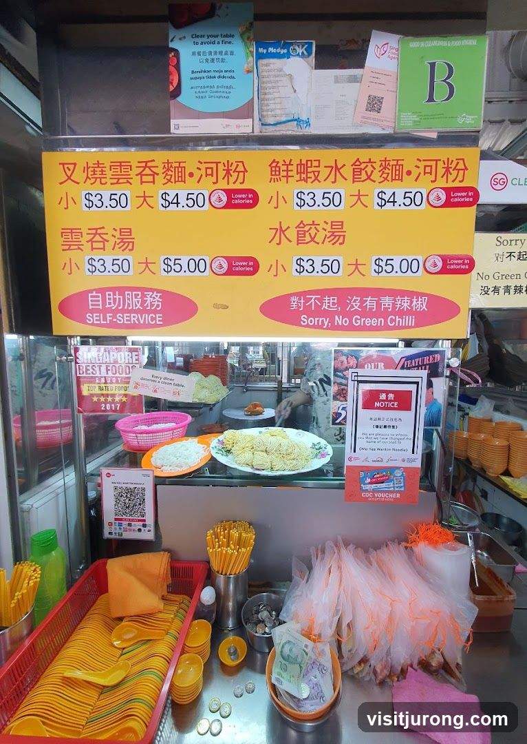 Food Stall Menu and Offerings