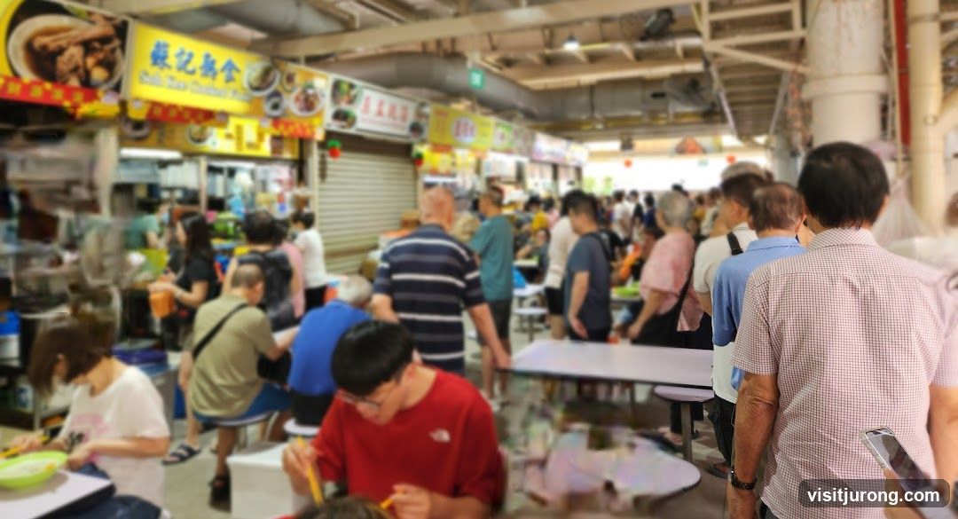 Busy Food Court