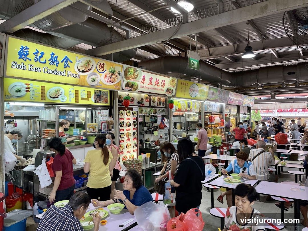 Busy Food Court