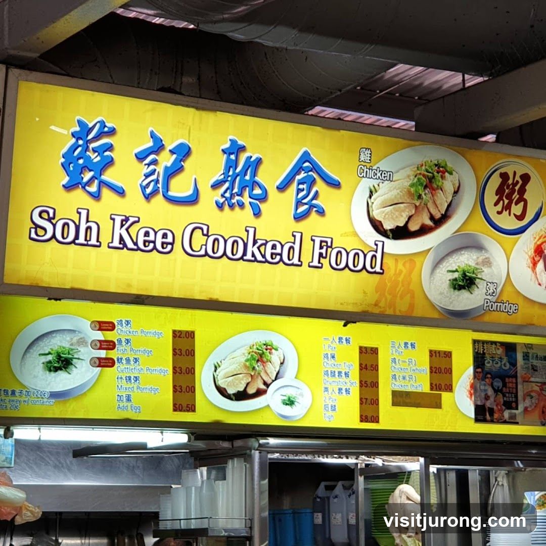 Soh Kee Cooked Food Menu