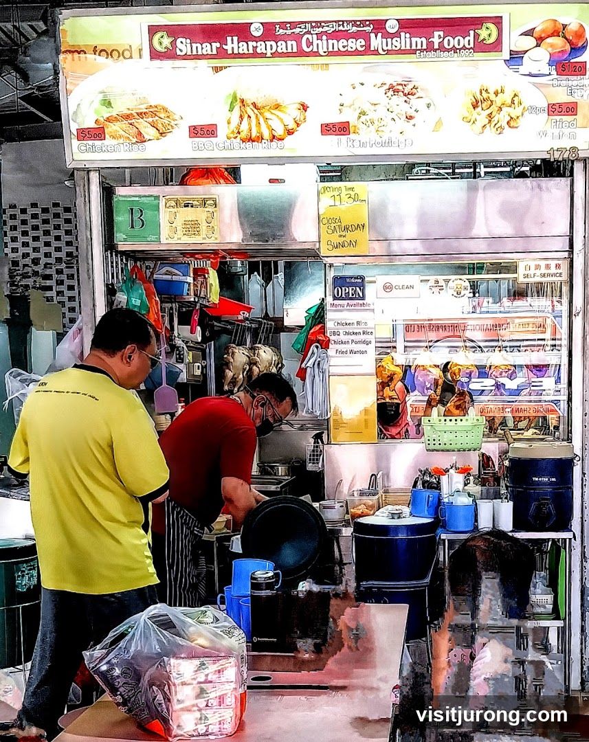 Chinese Muslim Food Stall