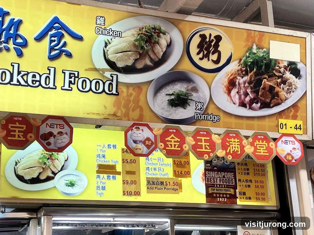 Cooked Food Menu