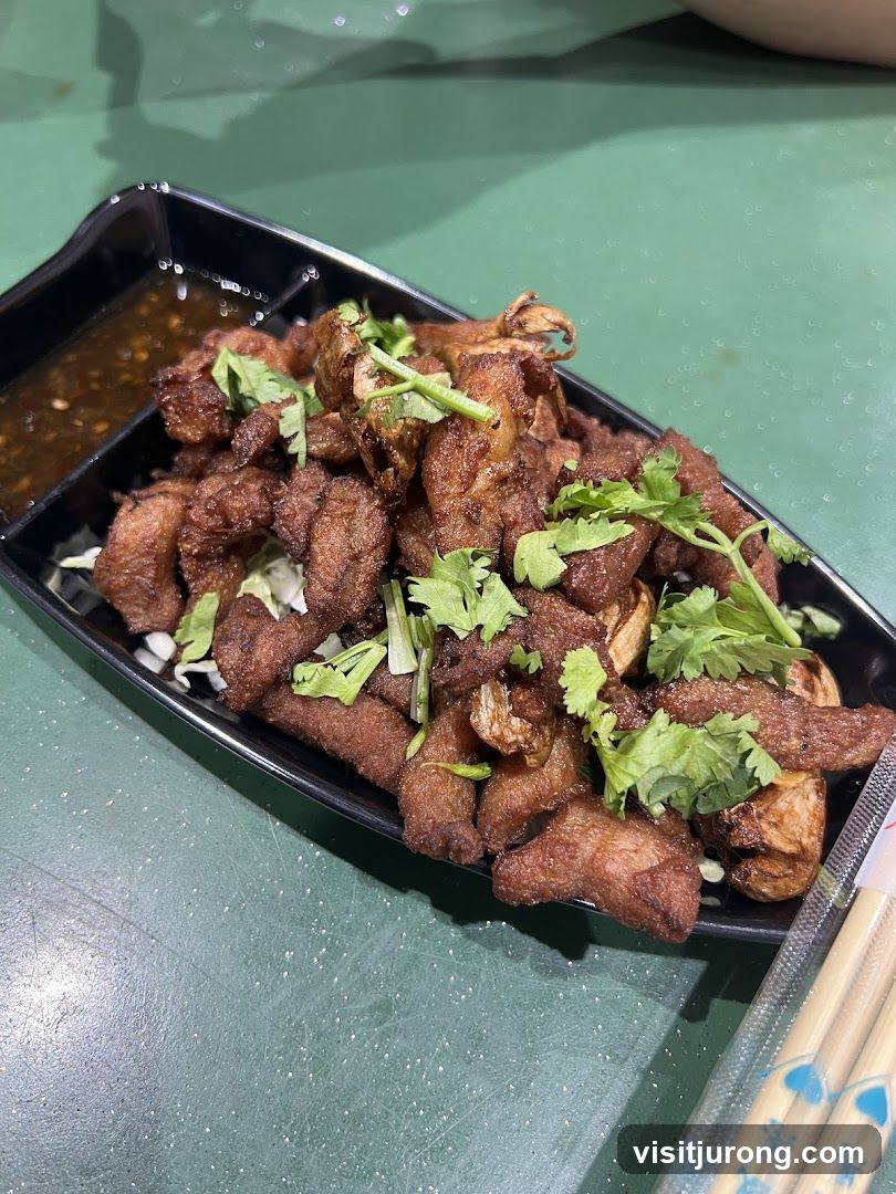 Fried Pork Belly with Dipping Sauce