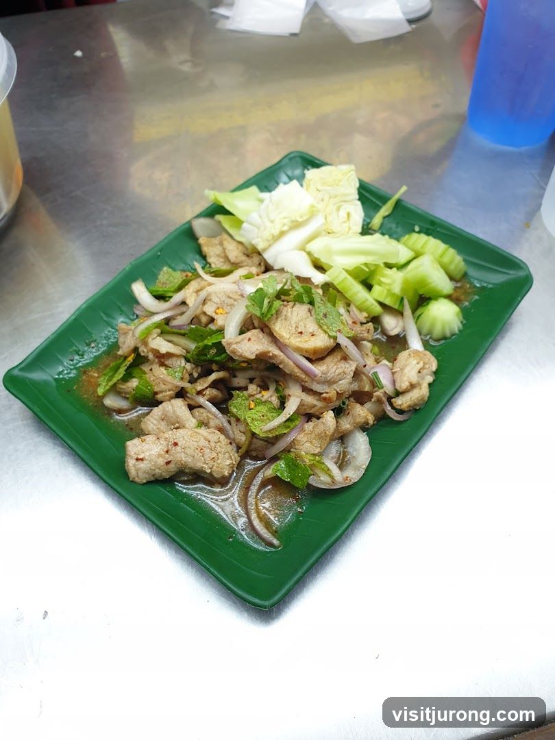 Spicy Pork Salad