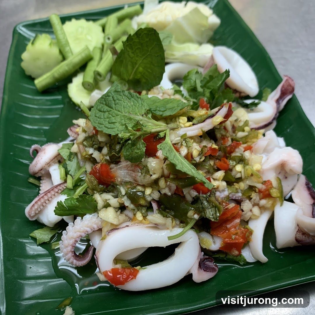 Spicy Squid Salad