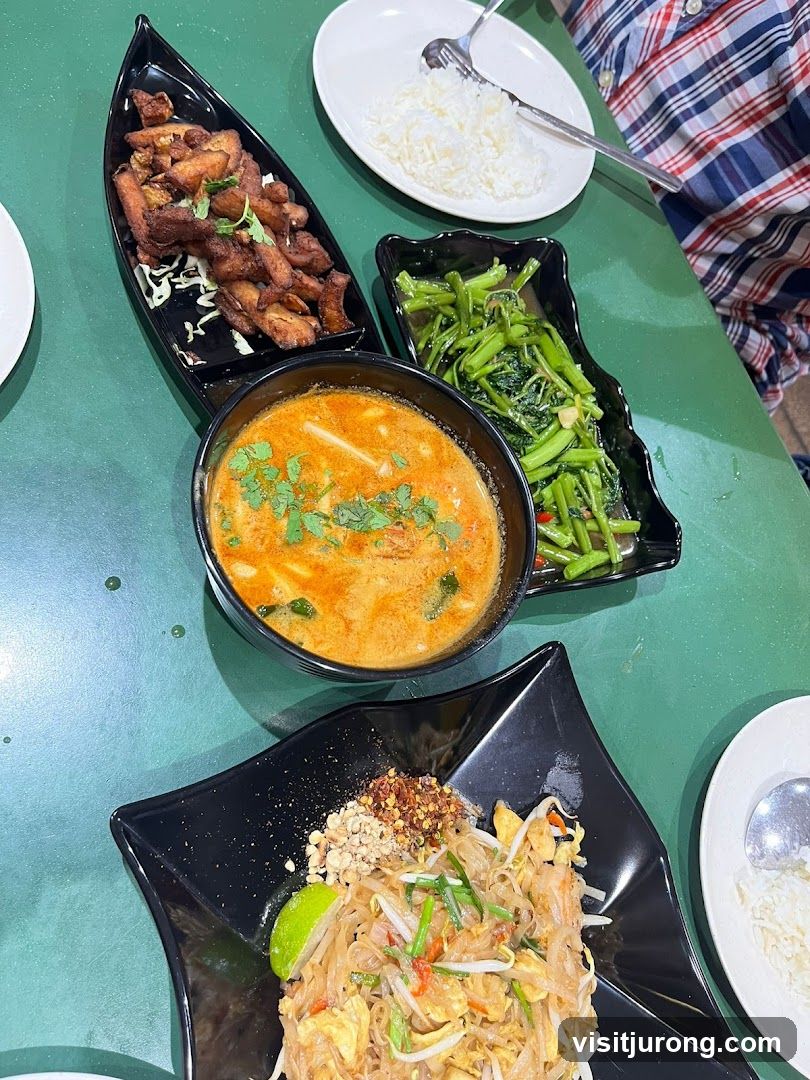 Thai Food Spread