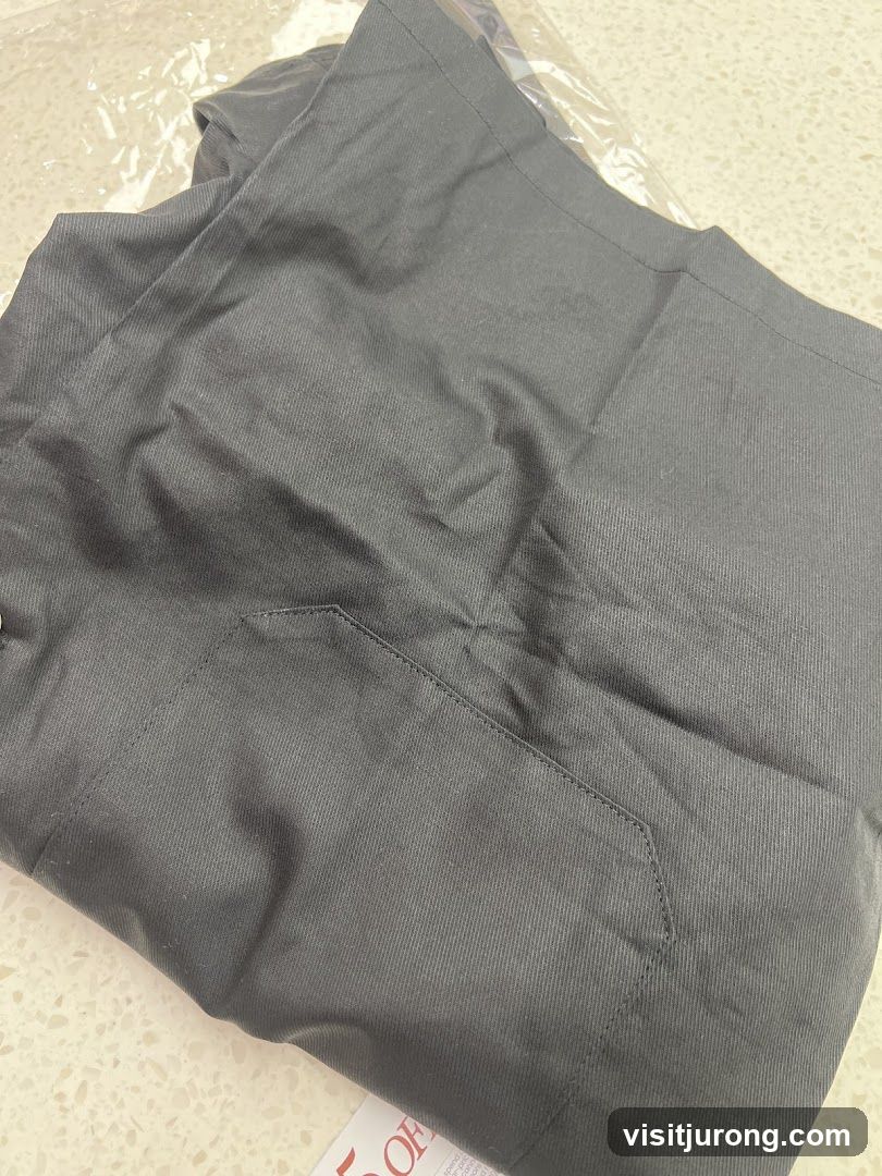 Folded Gray Garment