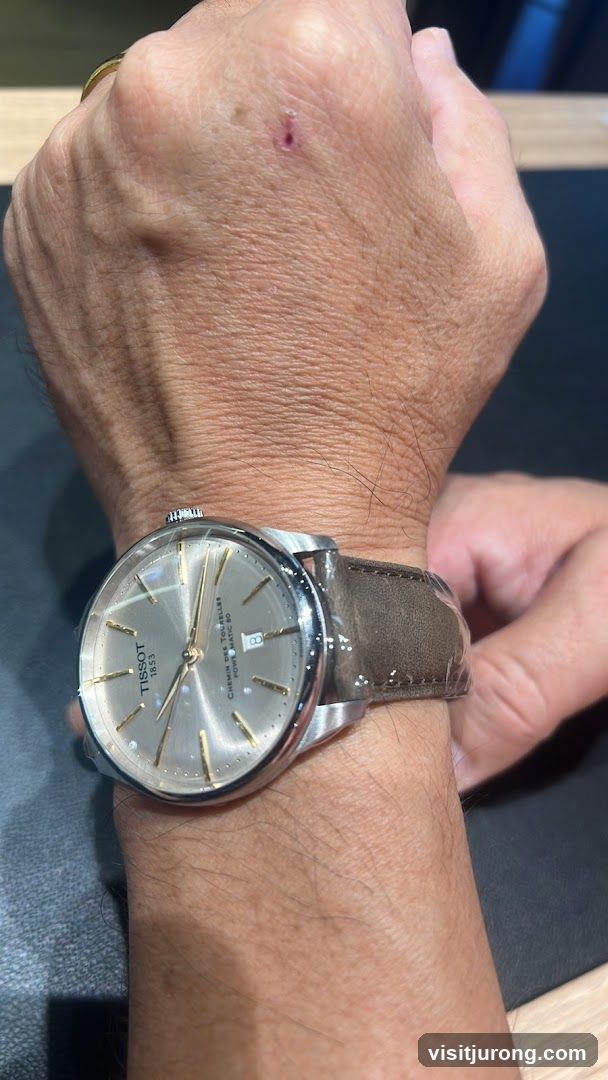 Tissot Watch on Wrist