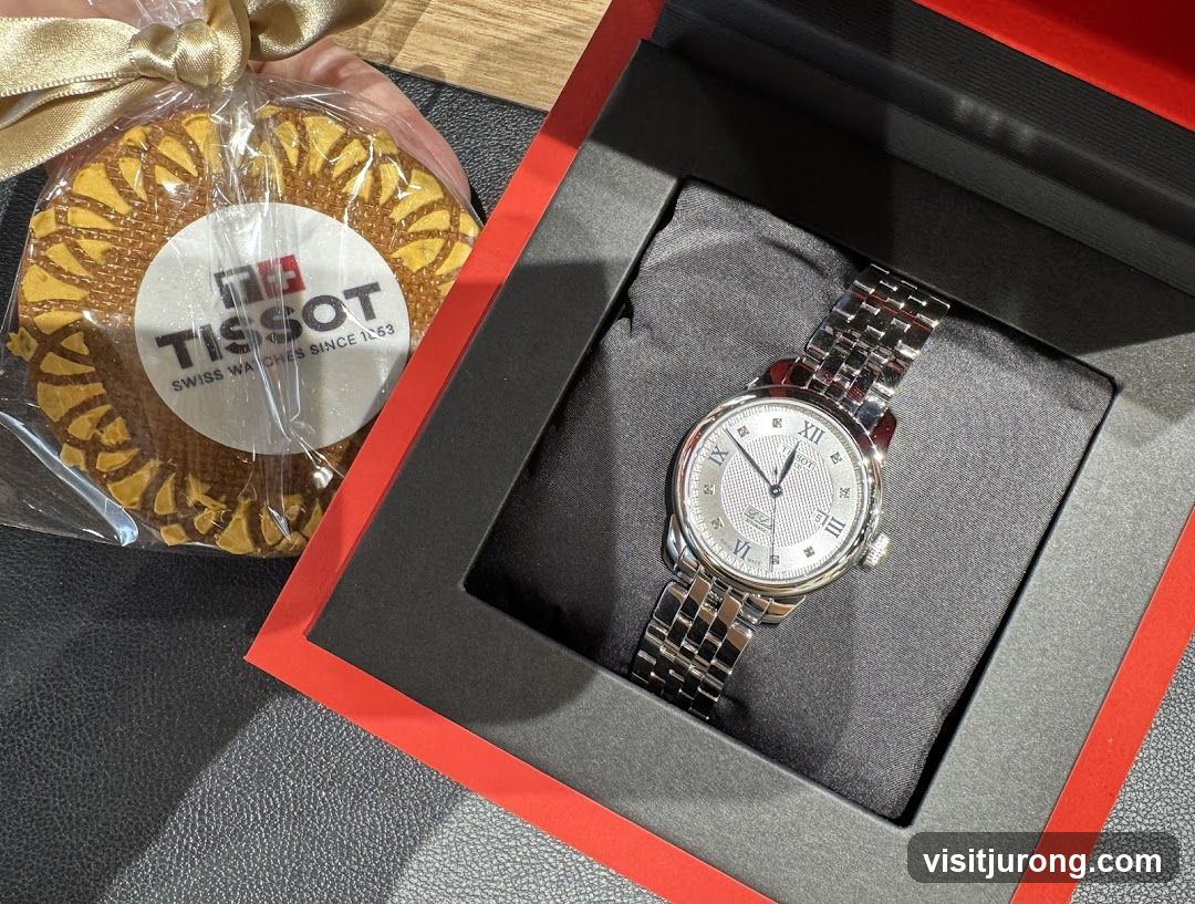 Tissot Watch and Cookie