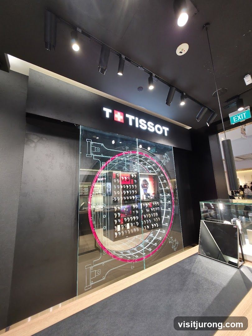 Tissot Watch Display