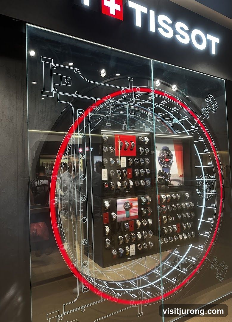 Tissot Watch Display