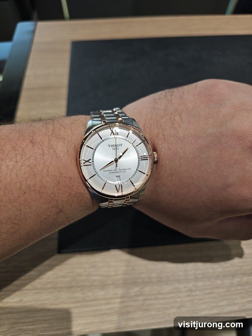Tissot Watch on Wrist