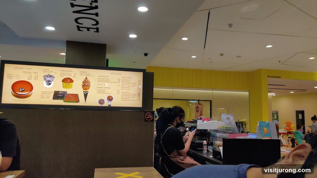 Cafe Menu and Interior